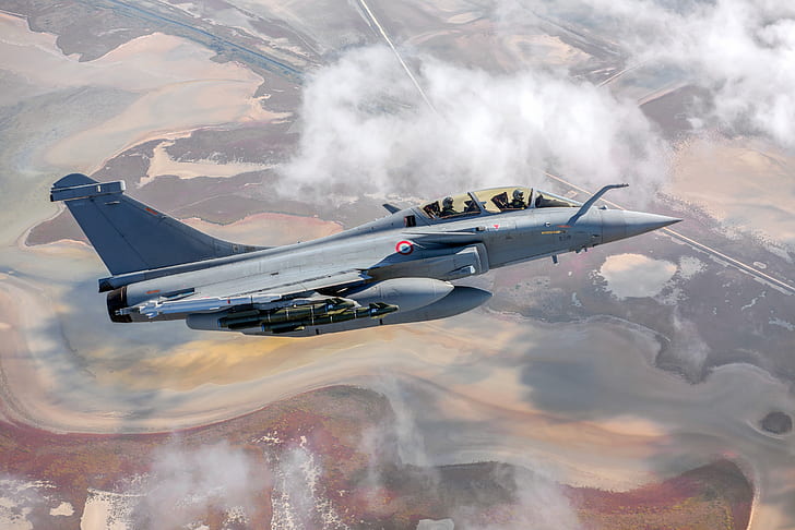 Fighter, Dassault Rafale, The French air force, PTB, Air bombs