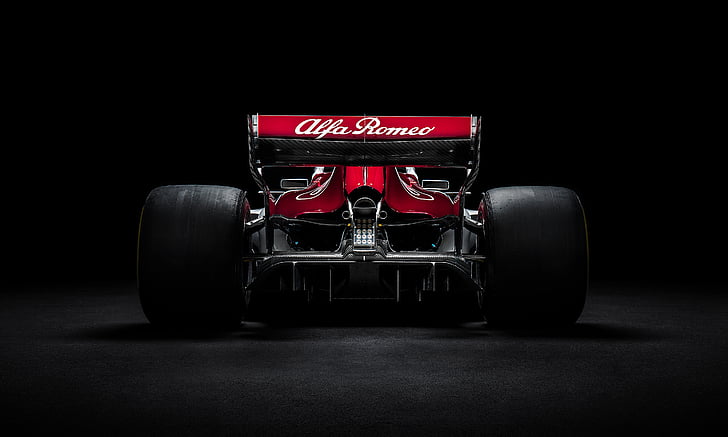 red and black Alfa Romeo race car, Alfa Romeo Sauber C37, F1 cars