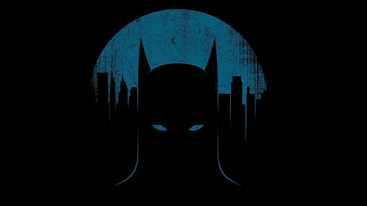 HD wallpaper: Batman, minimalism, superhero | Wallpaper Flare