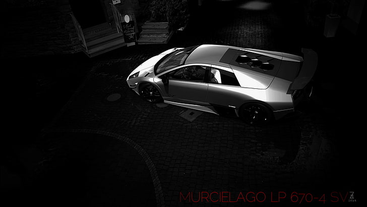 Lamborghini Murcielago, car, mode of transportation, motor vehicle, HD wallpaper