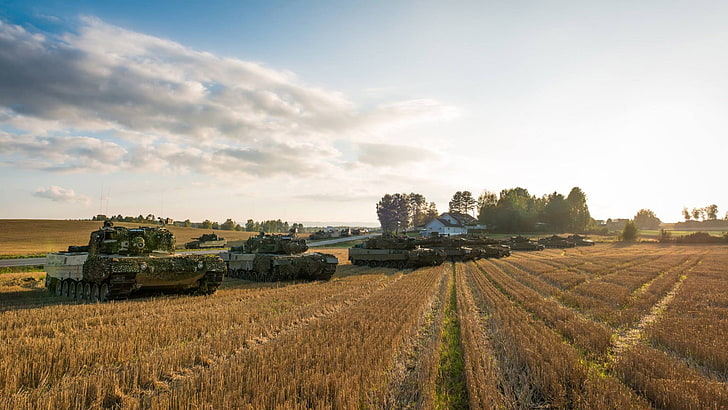 military, tank, Norwegian Army, Leopard 2, Norway, Leopard 2A4NO, HD wallpaper