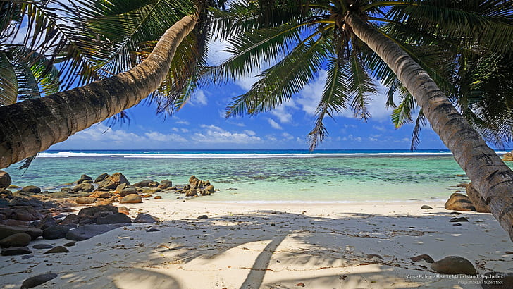 Anse Baleine Beach, Mahe Island, Seychelles, Beaches, HD wallpaper