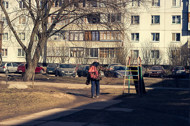 Russia, street, HD wallpaper