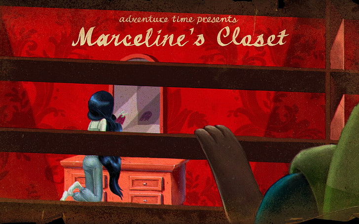Marcelino's Closet, Adventure Time, Marceline the vampire queen, HD wallpaper