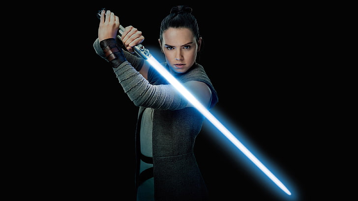 Star Wars: The Last Jedi, Rey, women, movies, Daisy Ridley, HD wallpaper