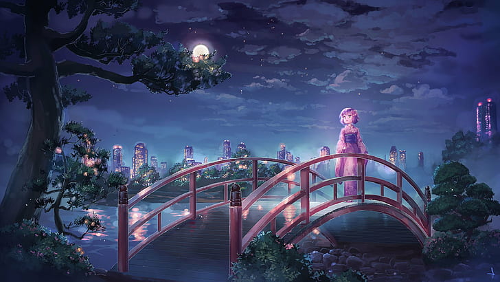 HD anime bridge wallpapers  Peakpx