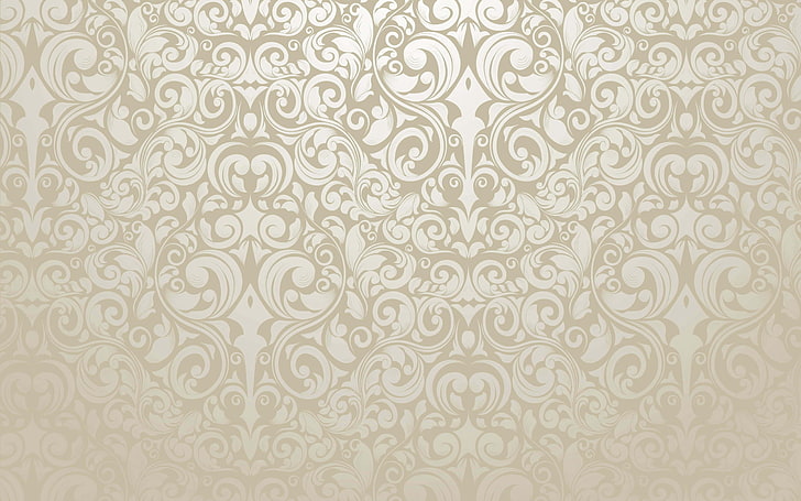 gray tribal illustration, wall, wallpaper, glitter, patterns, HD wallpaper