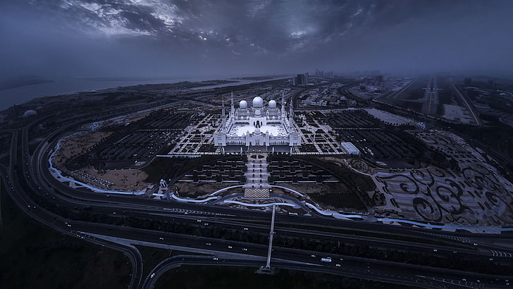 Abu Dhabi, Dubai, United Arab Emirates, Arabic, mosque, New Mosque
