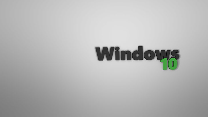 Windows 10, logo, Microsoft Windows, text, studio shot, western script HD wallpaper