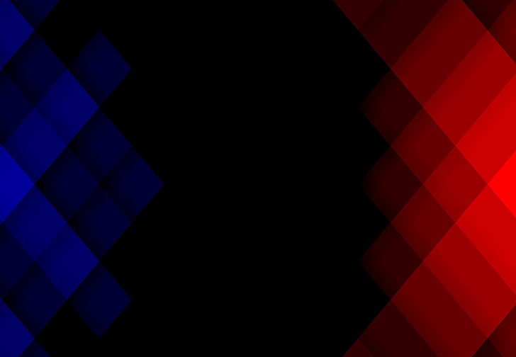HD wallpaper: abstract, red, blue, digital art, pattern, backgrounds