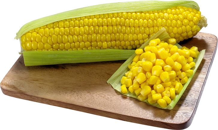 corn cobb, ripe, food, yellow, vegetable, sweetcorn, agriculture, HD wallpaper