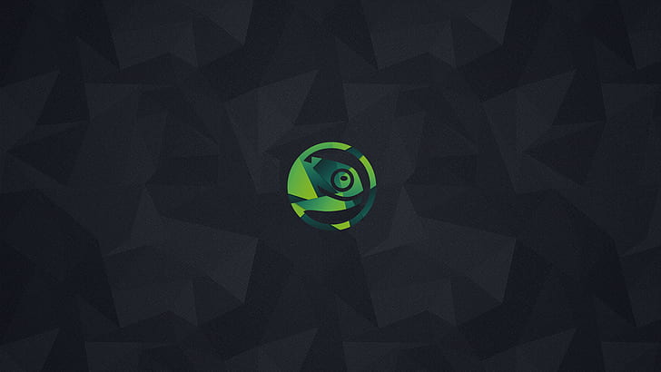 Linux, logo, operating system, openSUSE, HD wallpaper