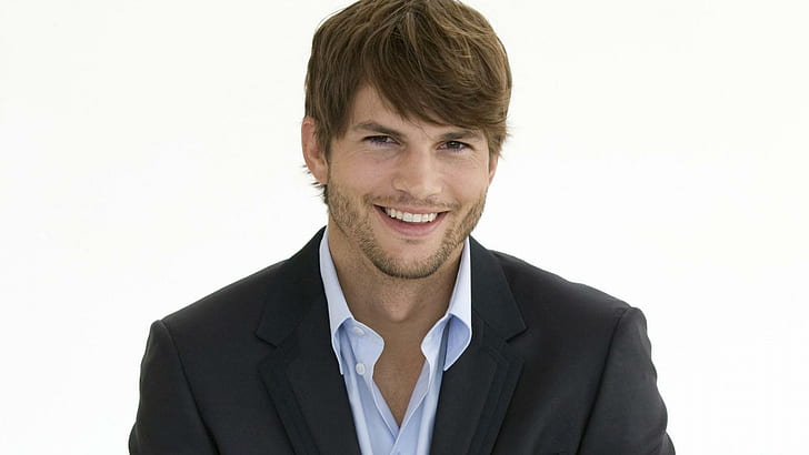 Ashton Kutcher Hair, ashton kutcher, celebrity, celebrities, hollywood, HD wallpaper