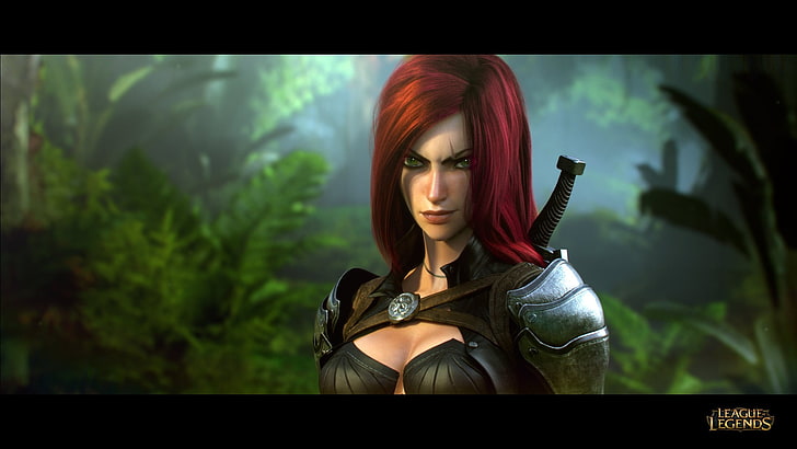 League Of Legends Katarina League Of Legends Video Games Redhead   Preview 