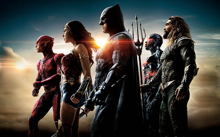 Batman, Aquaman, DC Comics, Justice League, Cyborg (DC Comics), HD wallpaper