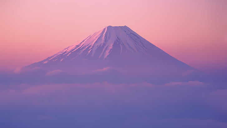 Mount Fuji, Mac OS X Lion, HD wallpaper