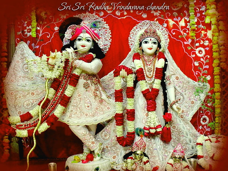 HD wallpaper: Sri Sri Radha Vrindavan Chandra, Radha and Krishna, God, Lord  Krishna | Wallpaper Flare