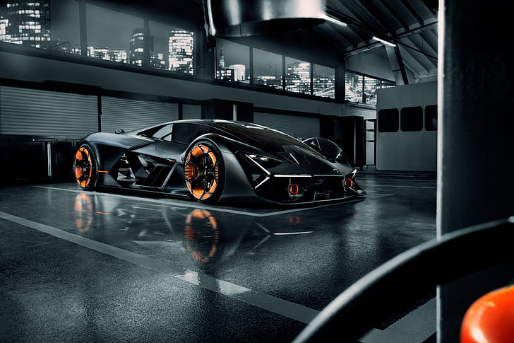 HD wallpaper: 2019, Lamborghini Terzo Millennio, 4K, 5K ...