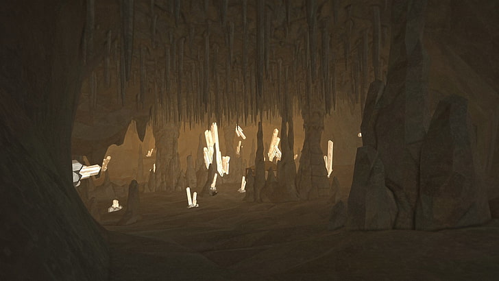 TIMEframe, Sun, cave, group of people, nature, indoors, rock formation