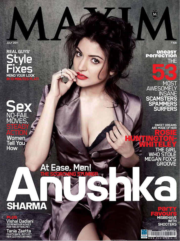 Anushka Sharma In Maxim Magazine, HD wallpaper