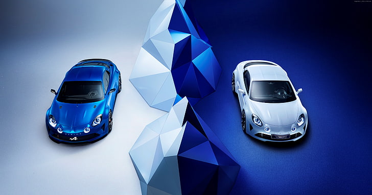 Geneva Auto Show 2016, white, sport car, Renault Alpine Vision