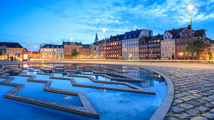 Bertel Thorvaldsens Square, Copenhagen, Denmark, Europe
