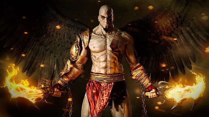 HD wallpaper: hero character male illustration, God of War, Kratos, video  games | Wallpaper Flare
