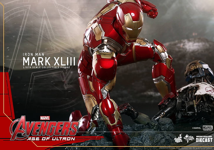 Iron Man Mark XLIII digital wallpaper, iron man  mark XLIII, sport