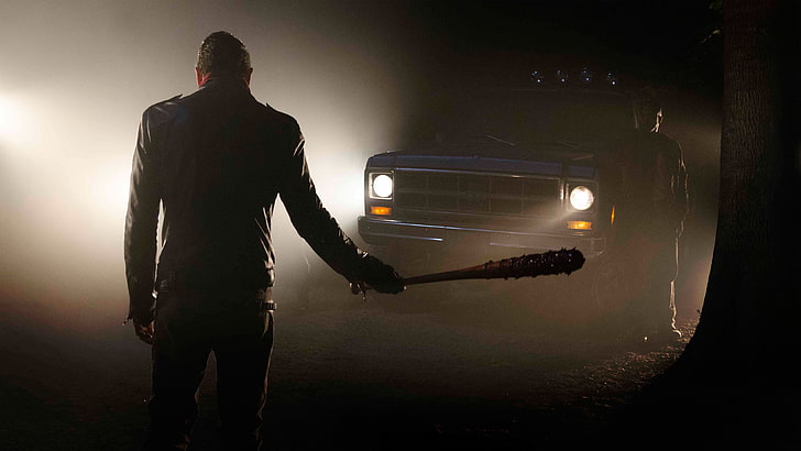 Jeffrey Dean Morgan, Negan, 4K, Lennie James, Season 7, The Walking Dead