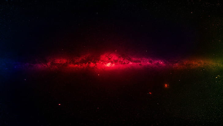 Galaxy Stars Milky Way HD, space, HD wallpaper
