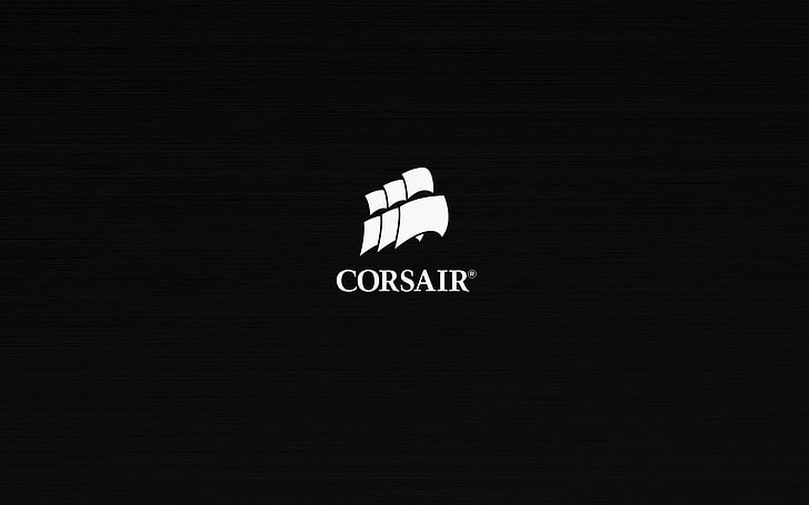 Corsair logo, hi-tech, brand, symbol, vector, illustration, sign, HD wallpaper
