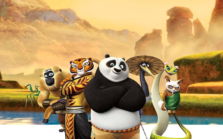 Kung Fu Panda 3, Kung Fu Panda wallpaper, Movies, Hollywood Movies, HD wallpaper
