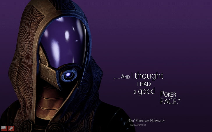 Mass Effect 3 Talizorah digital wallpaper, Mass Effect 2, Tali'Zorah