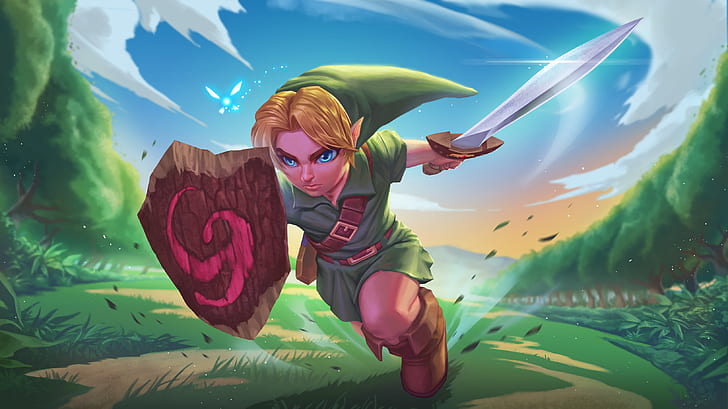Zelda, The Legend Of Zelda: Ocarina Of Time, Link