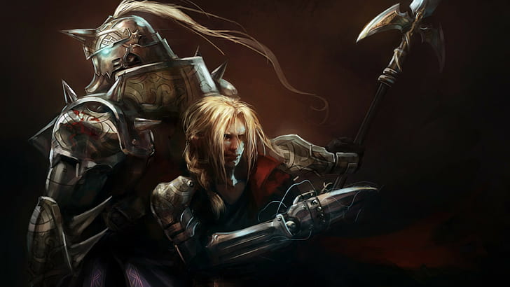 man wearing spear wallpaper, Fullmetal Alchemist: Brotherhood, HD wallpaper
