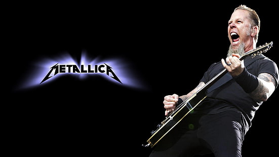 Hd Wallpaper Metallica Band Illustration Guitarist Teeth Tattoo Look Musician Wallpaper Flare