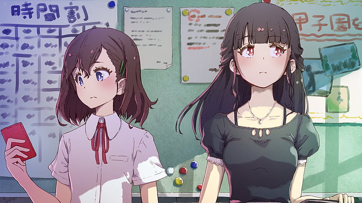 HD wallpaper: Anime, Girl, Yuri | Wallpaper Flare