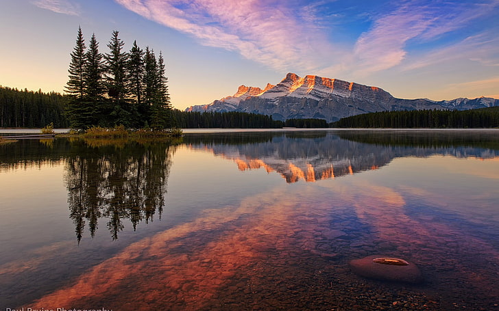 body of water, Banff National Park, Canada, nature, landscape