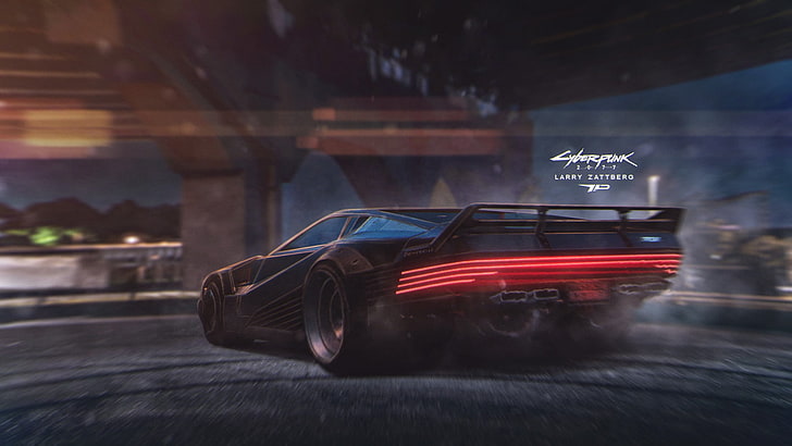 Cyberpunk 2077, video games, futuristic, car, vehicle, mode of transportation, HD wallpaper