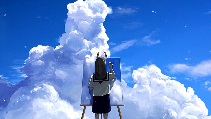 Anime Paint | Ilustrasi-demhanvico.com.vn
