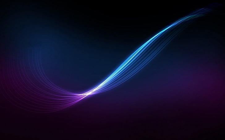 purple and blue rays illustration, line, light, shadow, backgrounds, HD wallpaper