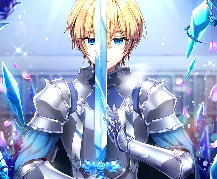 Sword Art Online, Sword Art Online: Alicization, Armor, Blonde, HD wallpaper