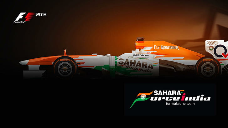 Sahara Force India F1 Google Meet Background 3