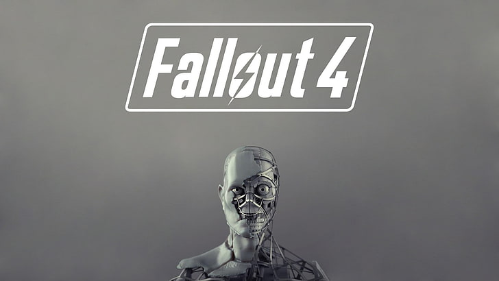Fallout 4 cover, Bethesda Softworks, Synth, indoors, text, communication, HD wallpaper