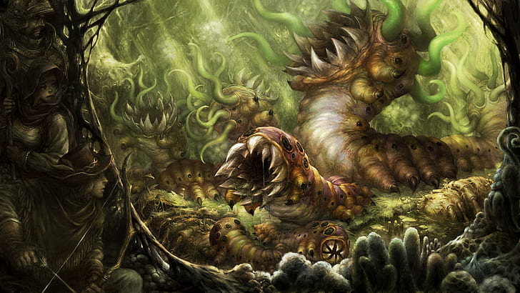 Dragon's Crown, fantasy art, creature, artwork, HD wallpaper