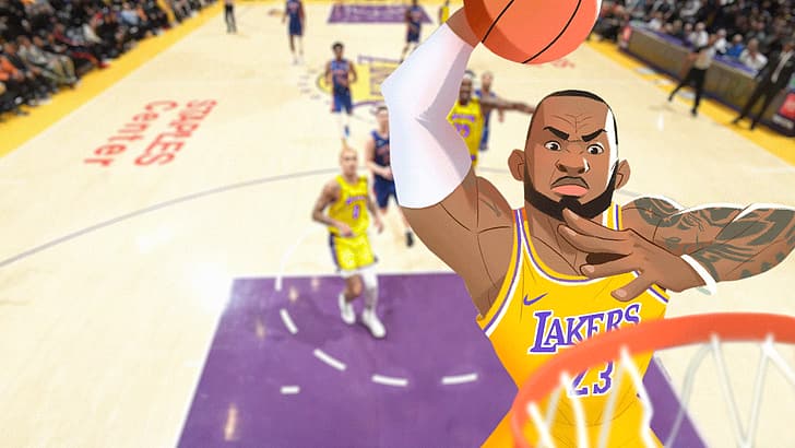 HD wallpaper: LeBron James, NBA, Los Angeles Lakers | Wallpaper Flare