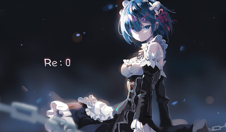 anime, anime girls, Re:Zero Kara Hajimeru Isekai Seikatsu, Rem (Re: Zero), HD wallpaper