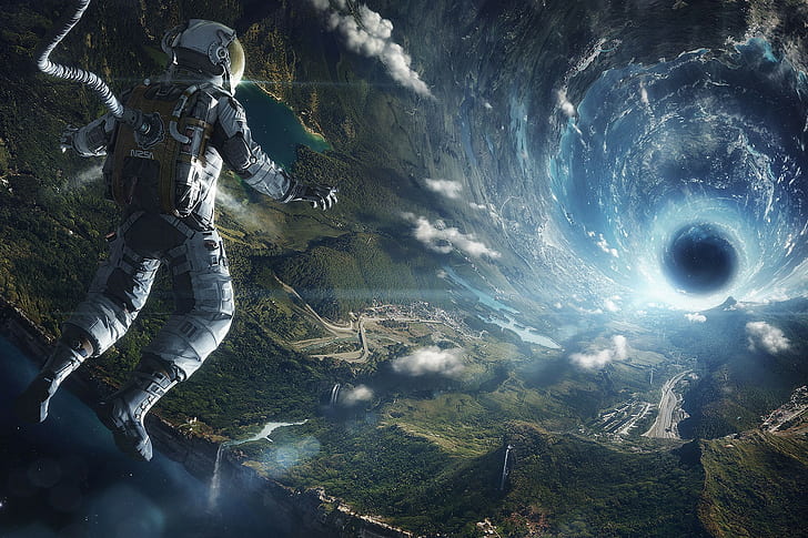 photography  space art  artificial gravity  astronaut  Earth  space  futuristic  digital art  Oneill cylinder  tunnel  landscape  aerial view  wormholes  anime  science fiction  NASA