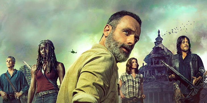 TV Show, The Walking Dead, Andrew Lincoln, Carol Peletier, Danai Gurira, HD wallpaper