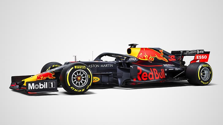 Red Bull Racing, Max Verstappen, Aston Martin, HD wallpaper